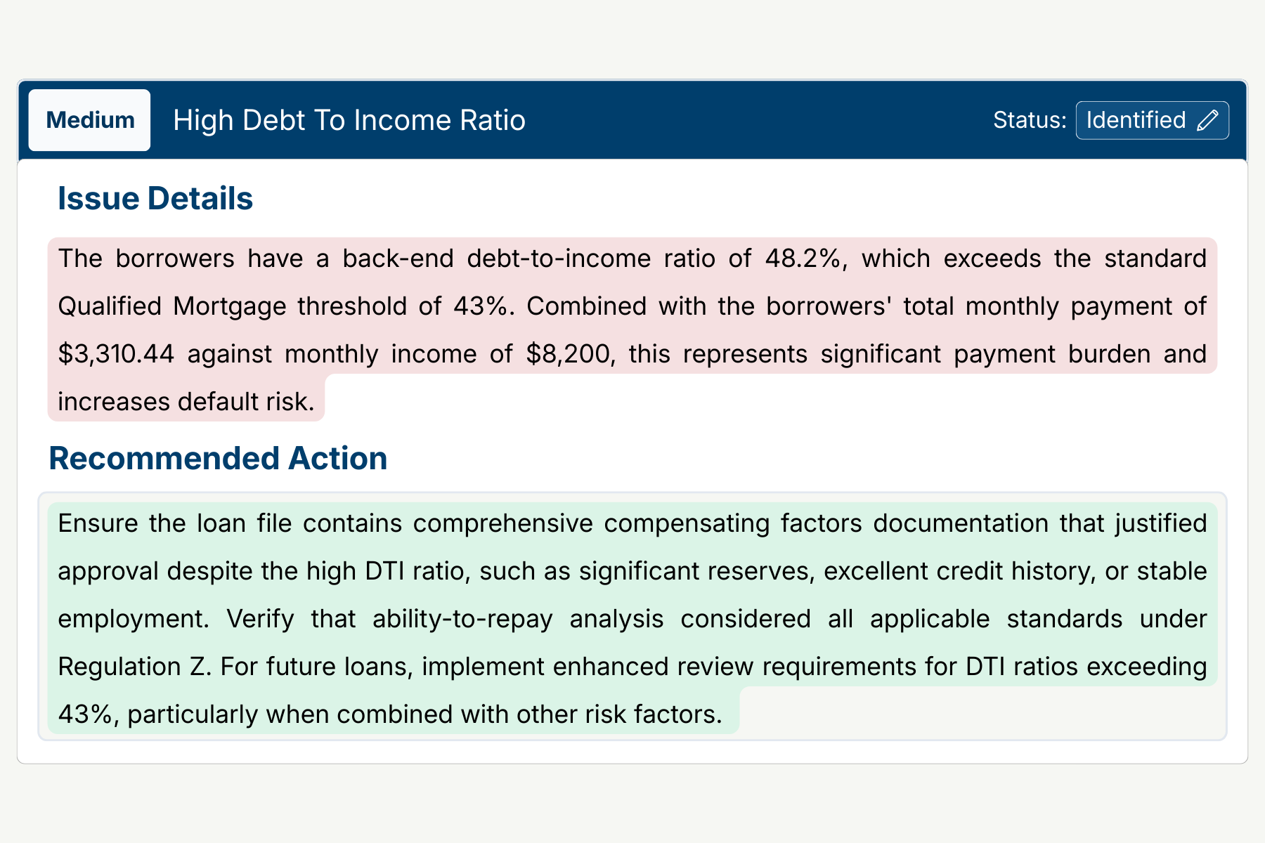Docmint portfolio intelligence providing real estate transaction validation and risk oversight for mortgage holdings.