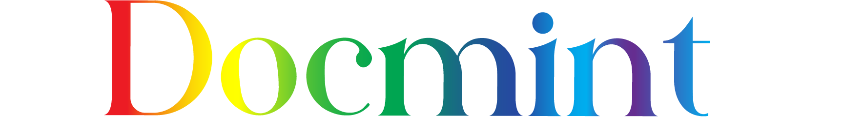Docmint logo, property transaction intelligence platform